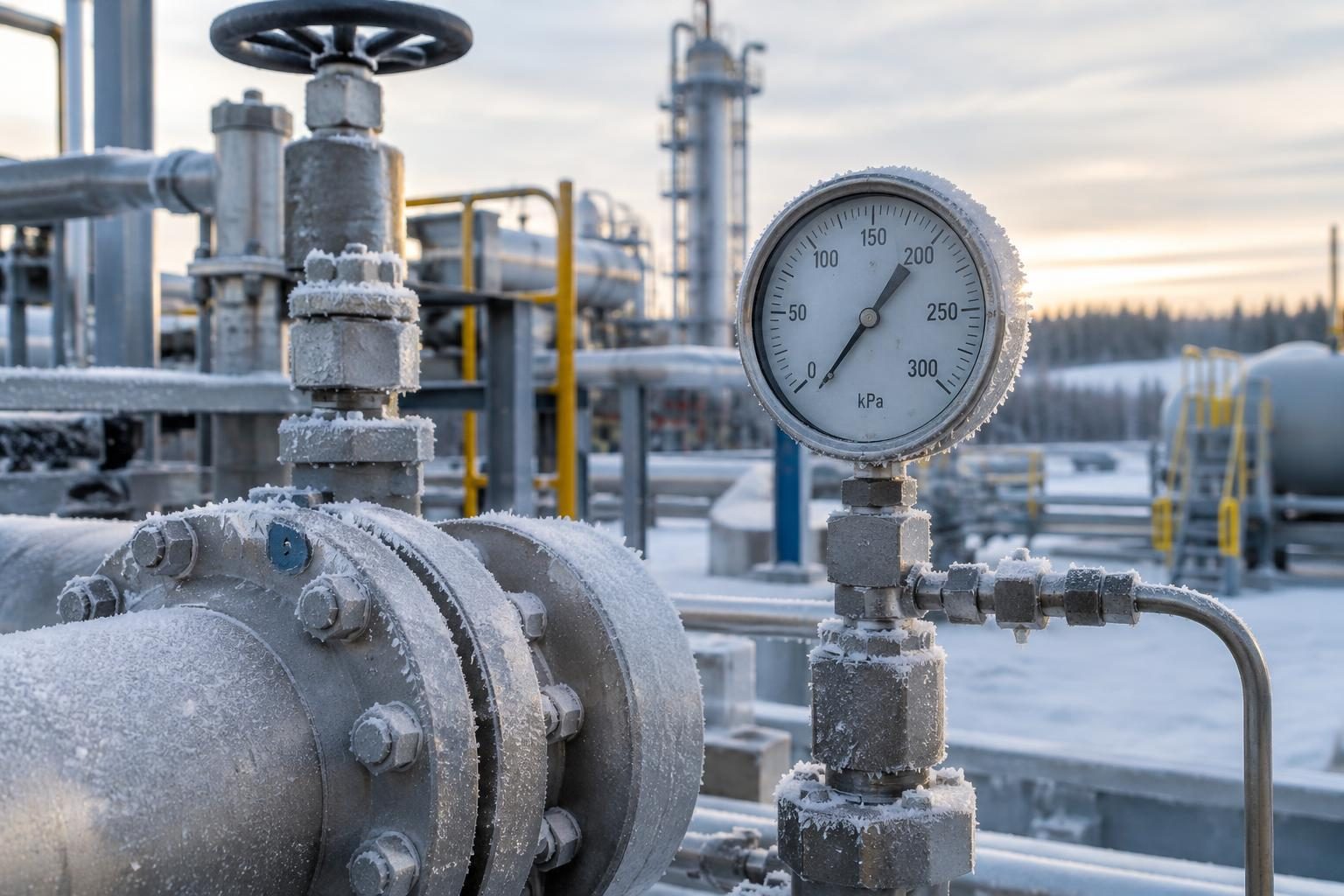 What the capped baseline actually does to a vent gas capture project pressure gauge frosted piping - What the capped baseline actually does to a vent gas capture project
